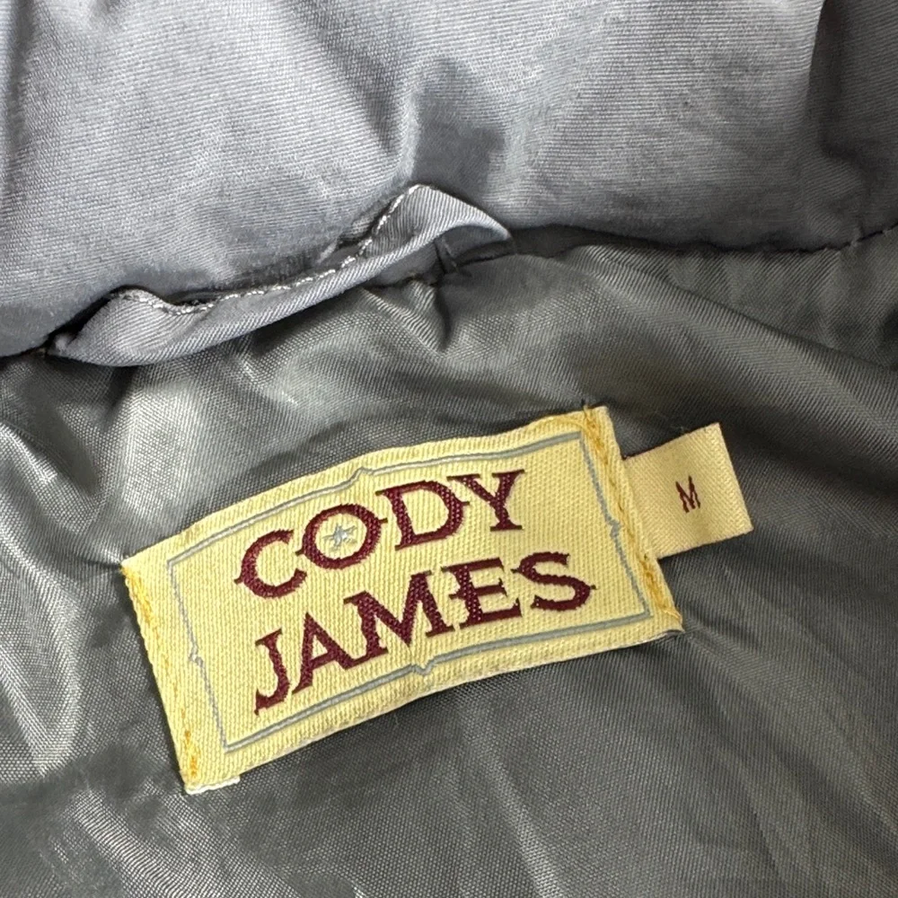 Cody James Kids Youth Puffer Vest‎ Gray Rodeo Size M